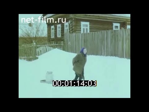 Видео: 1993г. деревня Крешнево Весьегонский район Тверская обл.