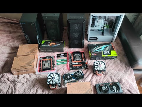 Видео: Компьютер с AliExpress Atermiter x99 1.41V + Xeon e5-2670v3 + 2x8gb DDR4 быстрая сборка