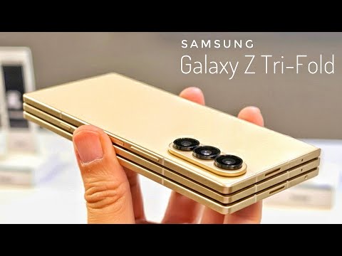 Видео: Samsung Galaxy Z Tri-Fold — выпуск ограниченной серии!