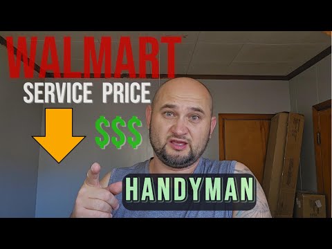 Видео: Работа хендименом в США: заказ от Walmart за $37