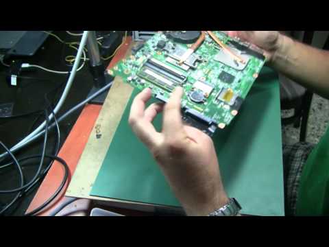 Видео: Интересный случай. Toshiba L750 Периодически, самопроизвольно отключается. Смотрим что ему мешает.