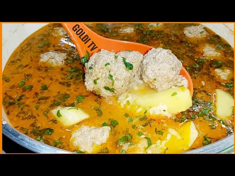 Видео: #Կոլոլակով ապուր։#Суп с фрикадельками.# Soup with meatballs.