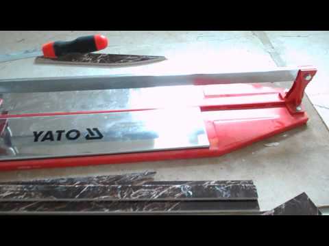 Видео: плиткорез ято 900мм