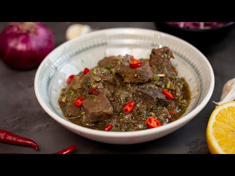 Видео: Каурма (ყაურმა) - вкусное деревенское блюдо. Говяжья печень и сердце по-грузински.