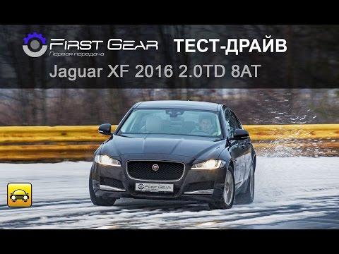 Видео: Jaguar XF (Ягуар ХФ) 2.0 TD 8 AT тест-драйв от "Первая передача"