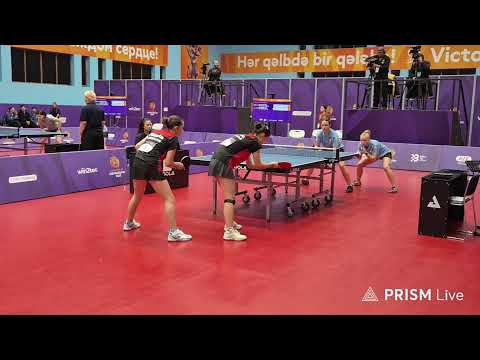 Видео: 2025, игры стран СНГ, 1/2 девушки, Белясова/Жадько Я - Маммади/Асгарова (AZE)