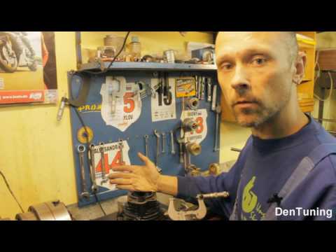 Видео: Расточка цилиндра ИЖ-49