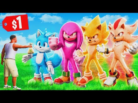 Видео: Купую всіх персонажів Супер Соніка у GTA 5 за $1! Це треба побачити