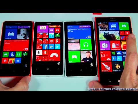 Видео: ГаджеТы: сравнительный обзор смартфонов Nokia Lumia 625, 920/925, 1020, 1520