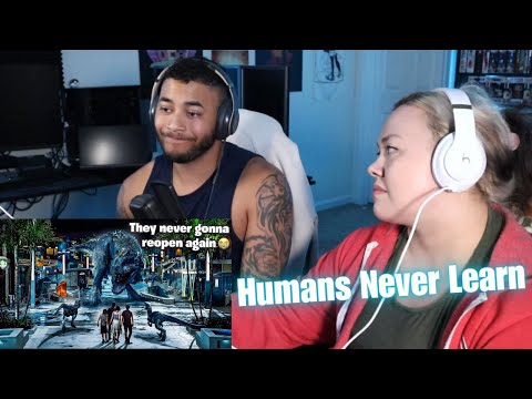 Видео: OtakuCouple отреагировал на то, что Индоминус Рекс полностью закрыл мир Юрского периода (повторна...