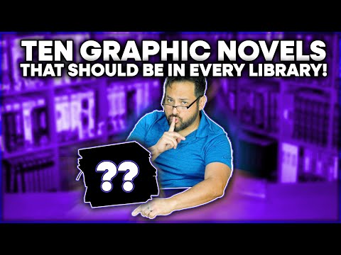Видео: 10 графических романов, которые должны быть в каждой публичной библиотеке!