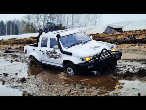 Видео: БЮДЖЕТНЫЙ полноприводный внедорожник! ... Так ли хорош WPL D64 4х4?