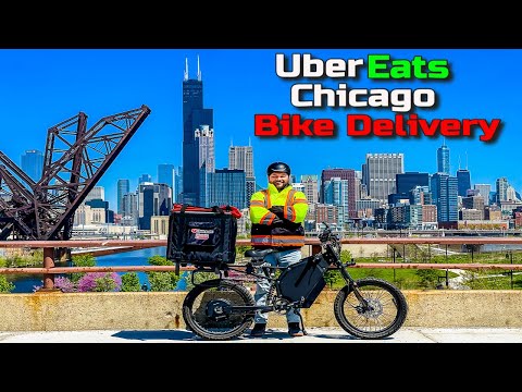 Видео: От обещания к тупику: мое путешествие с Uber Eats Bike в Чикаго.