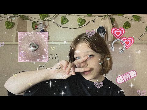 Видео: Проколола нос🤭💗Проколола крыло носа/история😳