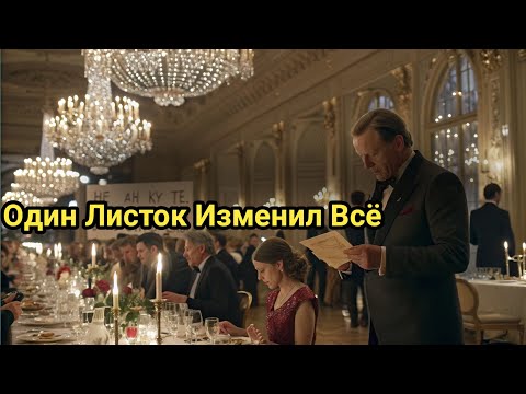 Видео: «Не Паникуйте, Это Ловушка!» Девочка Предупредила Миллиардера Об Отравлении