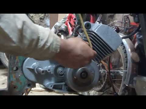 Видео: Красим молотковой краской двигатель Ш-57