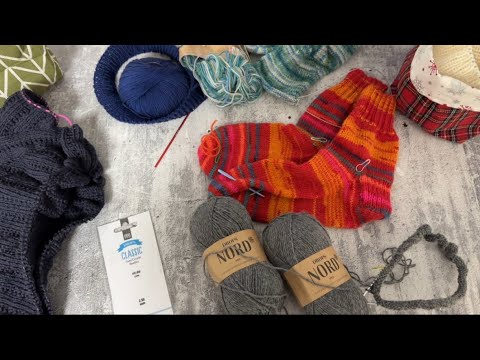 Видео: 🧶Возвращаюсь к вязанию// Что на спицах// мои планы 🔥 