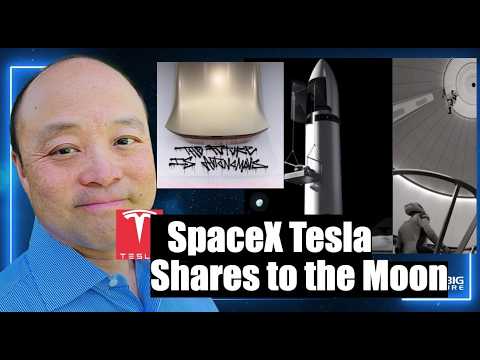 Видео: SpaceX отправляется на Луну, а Tesla Robotaxi отправляет акции на Луну. Цена акций составит 2000 ...