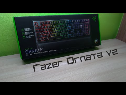 Видео: RAZER Ornata V2 взял по скидке -  распаковка, первые ощущения, знакомства с приложением.