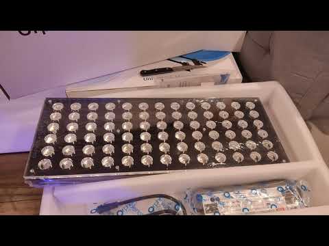 Видео: Морской аквариум. Долгожданная посылка, новый светильник.