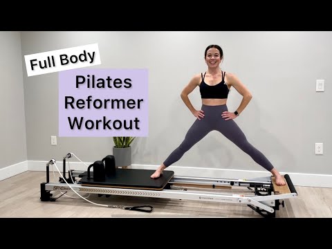 Видео: Тренировка на реформере пилатеса | Средний уровень | Всё тело