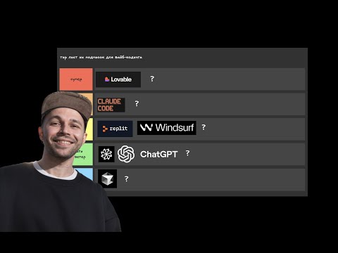 Видео: Мой тир лист вайб-кодинга