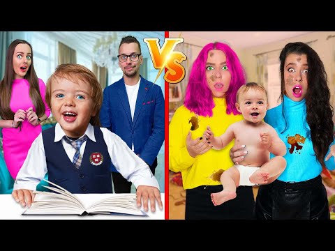 Видео: КТО ЛУЧШИЕ РОДИТЕЛИ ЧЕЛЛЕНДЖ ?! ** 24 ЧАСА с ребенком **