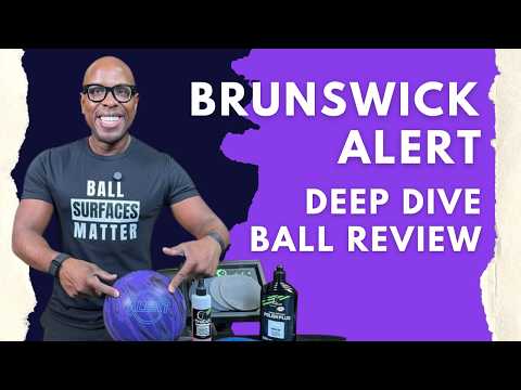 Видео: КУПИТЕ ДВА, Я БУДУ | Обзор мяча Brunswick Alert Deep Dive