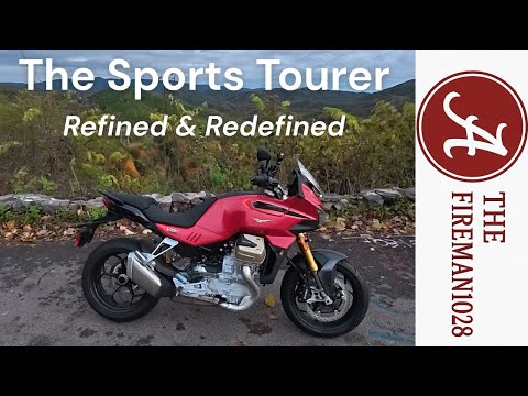 Видео: Усовершенствованный и переосмысленный Sports Tourer: всесторонний обзор Moto Guzzi V100 Mandello ...