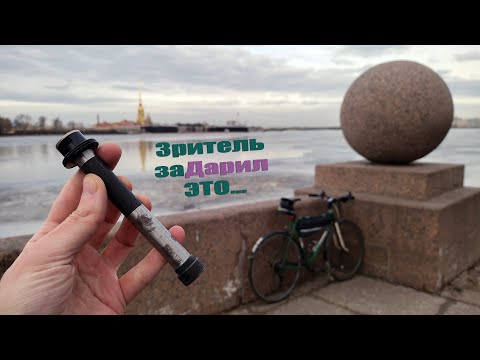 Видео: Мартовский Питер на велосипеде. Подгончик от зрителя. 4K\60