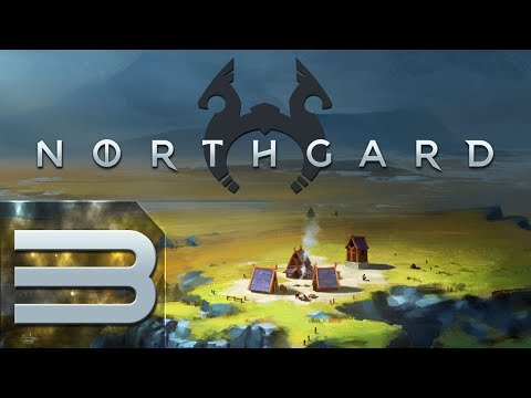 Видео: Northgard - Первый раз - Смертельная сложность - Прохождение #3 Зима это когда холодно :)