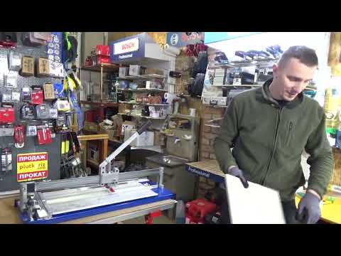 Видео: БАТЛ порівняння в роботі плиткорізів Kaufmann TopLine 630 і SIGMA 62 NEX SERIE 4 ріжемо керамограніт