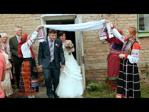Видео: Обряд выкупа невесты в народном стиле