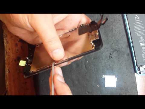 Видео: Apple.IPhone 5c замена дисплейного модуля