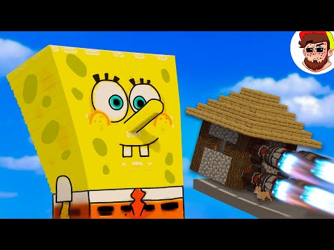 Видео: ГУБКА vs МАЙНКРАФТ 🏆 ( Teardown / Челлендж )