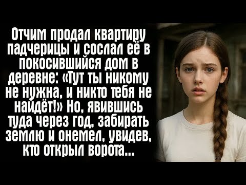 Видео: Отчим продал квартиру падчерицы и сослал её в покосившийся дом в деревне： «Тут ты никому не...
