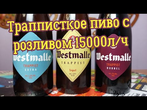 Видео: Westmalle Самое популярное Траппистское пиво из Бельгии