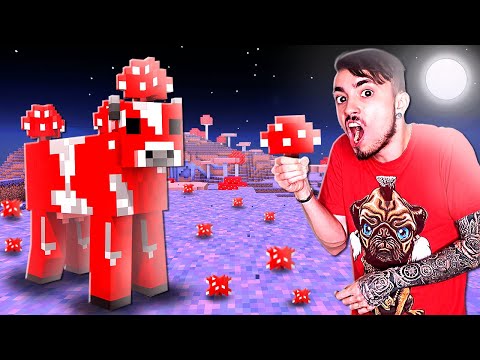 Видео: ПРИРУЧИЛИ ГРИБНУЮ КОРОВУ В МАЙНКРАФТ!