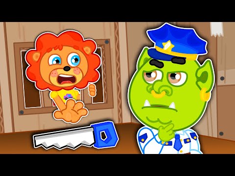 Видео: Маша и Леопольд. Картонная пила - Мультик для детей - Lion Family на русском