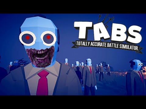Видео: Я VS ЗОМБИ ! Totally Accurate Battle Simulator (TABS/ТАБС)