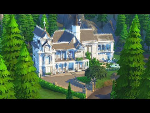 Видео: 🧙🏰 Семейный Особняк Ведьмы | Без СС |  Царство Магии |  Симс 4 | Строительство