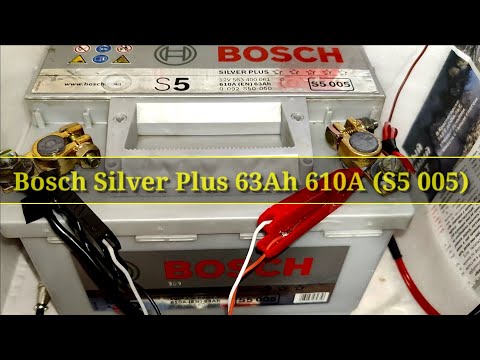 Видео: Bosch Silver Plus 63Ah 610A (S5 005) (1). Анализ 9-ти летнего АКБ. КТЦ-1. ШОК!!! Он что, ещё живой?