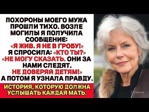 Видео: На похоронах мужа мне пришло сообщение:«Я жив. Никому не верь!»