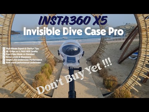Видео: Обзор подводного чехла Insta360 X5 Invisible Dive Case Pro. ПОКА НЕ ПОКУПАЙТЕ!!!