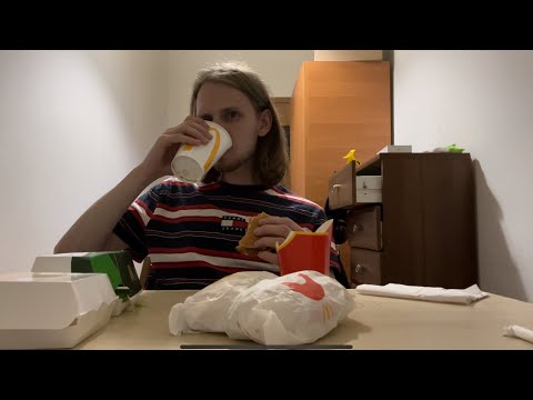 Видео: Мукбанг McDonald's 2