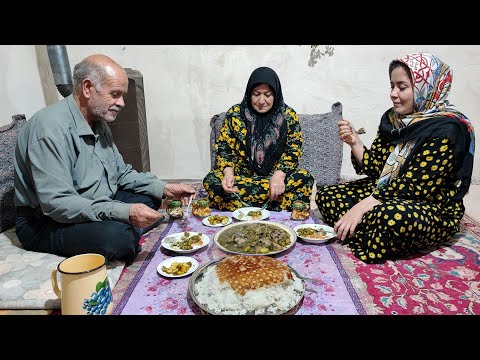 Видео: Деревенская жизнь в Азербайджане, Иран | Готовлю традиционное рагу из сельдерея