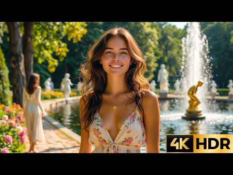 Видео: 🇷🇺 4K HDR Летний сад - самый красивый и известный парк САНКТ-ПЕТЕРБУРГА.