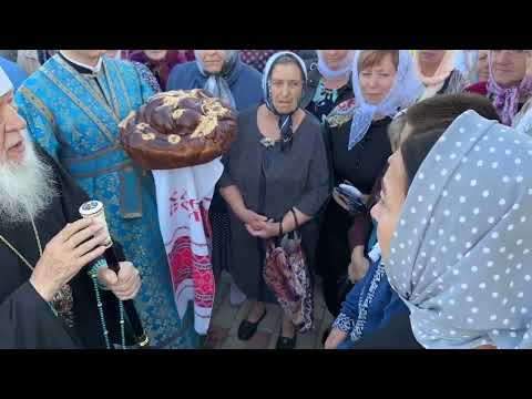 Видео: Митрополит Агафангел освятил престол в Свято-Пантелеймоновском храме с.  Садовое Арцизского района