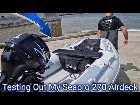 Видео: Впервые тестирую Seapro 270 Airdeck — меня ждут рыболовные приключения! Рыбалка в Великобритании
