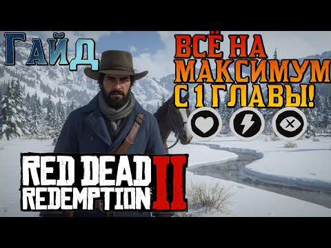 Видео: ВСЁ НА МАКСИМУМ СРАЗУ! Как прокачать RDR2 в 1 главе #vimergame #rdr2 #рдр2 #games